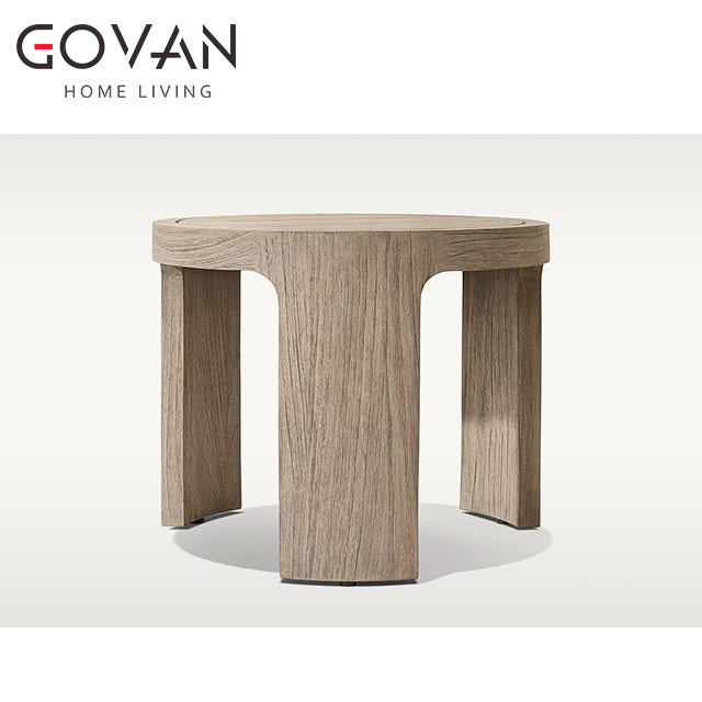 Sedona Cane Collection-Coffee Table-Outdoor Round Side Table