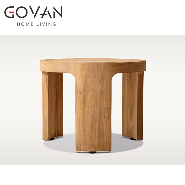 Sedona Cane Collection-Coffee Table-Outdoor Round Side Table