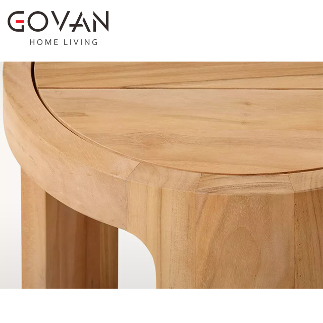 Sedona Cane Collection-Coffee Table-Outdoor Round Side Table