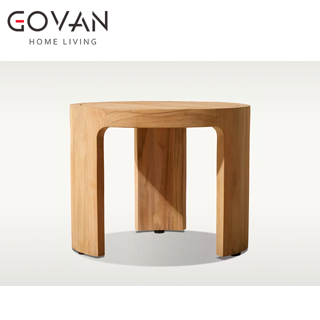 Sedona Cane Collection-Coffee Table-Outdoor Round Side Table