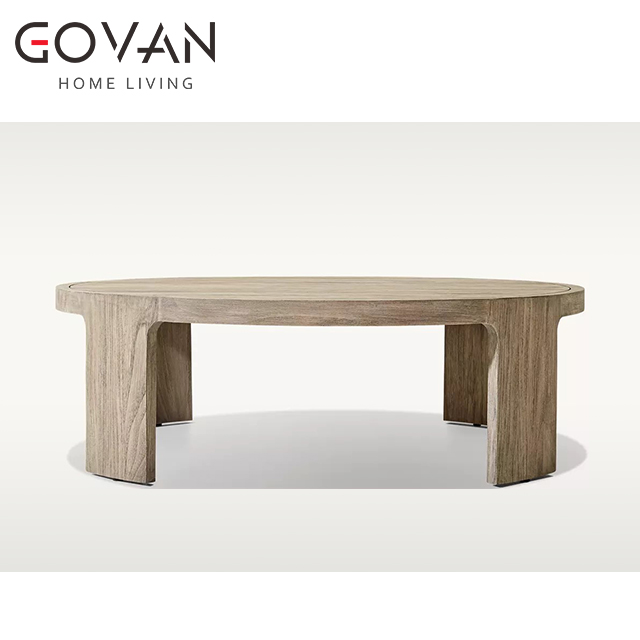 Sedona Cane Collection-Coffee Table-Outdoor Round Coffee Table