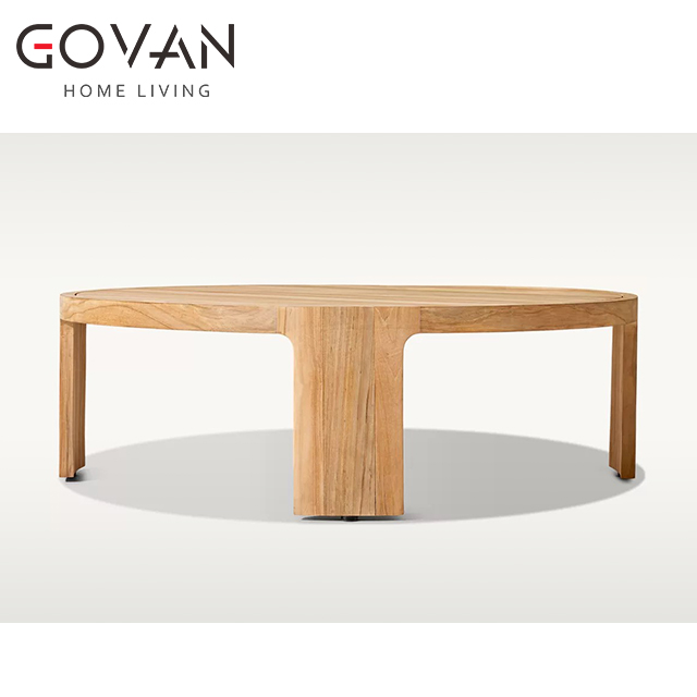 Sedona Cane Collection-Coffee Table-Outdoor Round Coffee Table