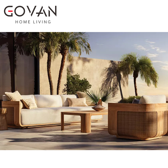 Sedona Cane Collection-Chair-Outdoor Four Seater Sofa