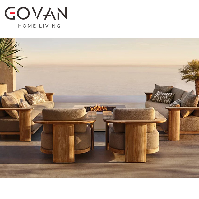 Dune Collection-Sofa-Outdoor U-Shape Sectional Sofa