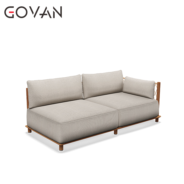 Salina Collection-Sofa-Outdoor Right-Arm Sofa