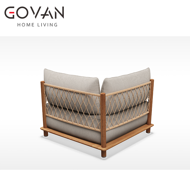 Salina Collection-Sofa-Outdoor Square Corner Sofa