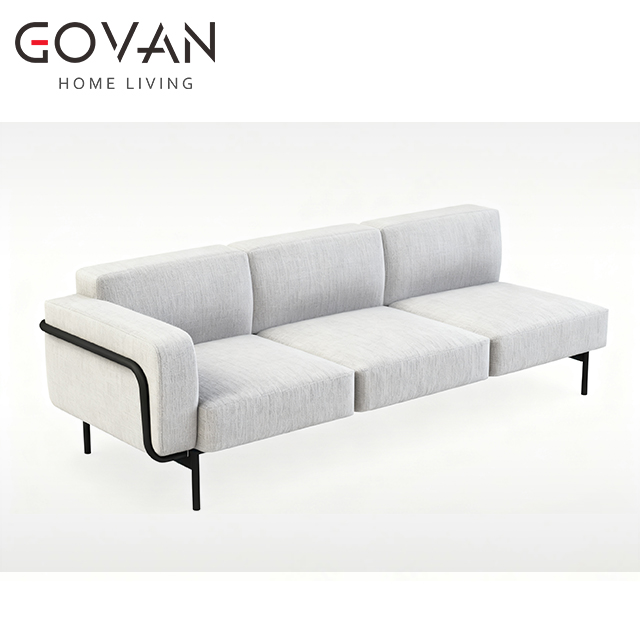 Estendo Collection-Sofa-Outdoor Three Seater Sofa Right Module