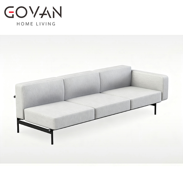 Estendo Collection-Sofa-Outdoor Three Seater Sofa Left Module