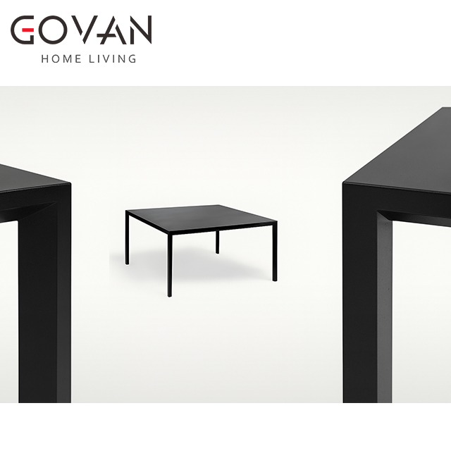 Estendo Collection-Dining Table-Outdoor Square Dining Table