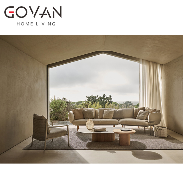 Senja Collection-Coffee Table-Outdoor Round Low Side Table