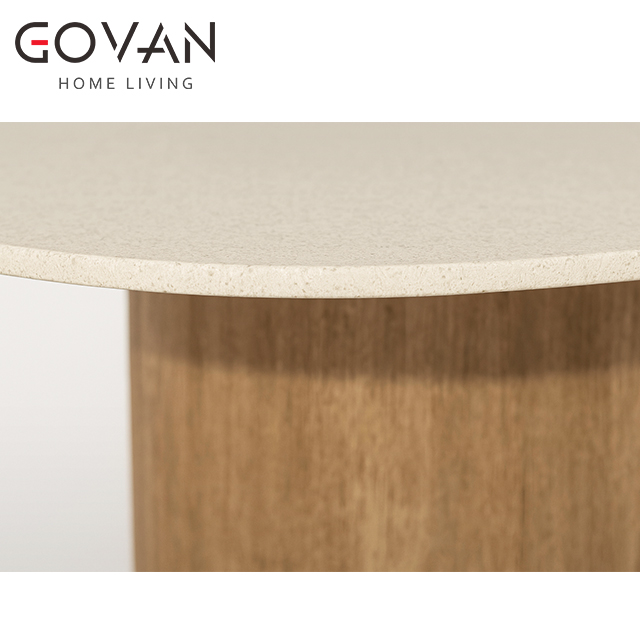 Senja Collection-Coffee Table-Outdoor Round Low Side Table