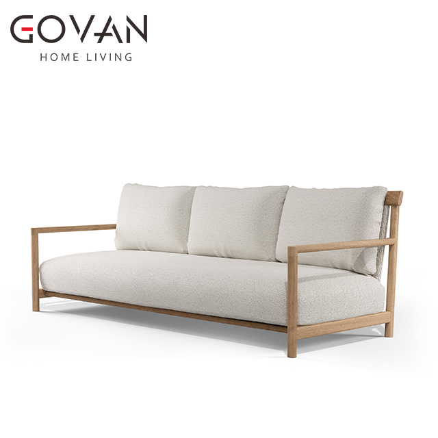 Amanu Collection-Sofa-Outdoor Three Seater Sofa