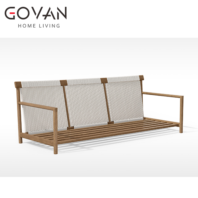 Amanu Collection-Sofa-Outdoor Three Seater Sofa