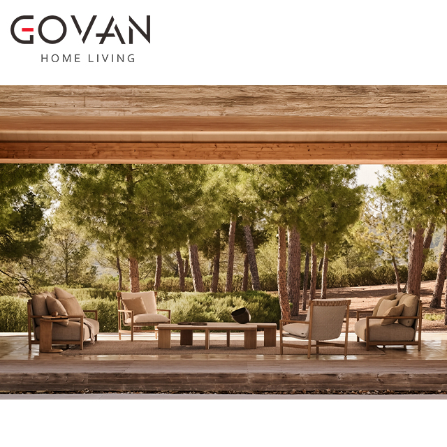 Amanu Collection-Coffee Table-Outdoor Rectangular Coffee Table
