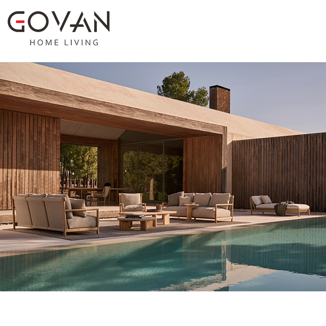 Amanu Collection-Coffee Table-Outdoor Rectangular Coffee Table