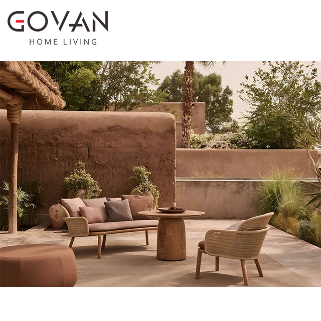 Suro Collection-Sofa-Outdoor Two Seater Sofa