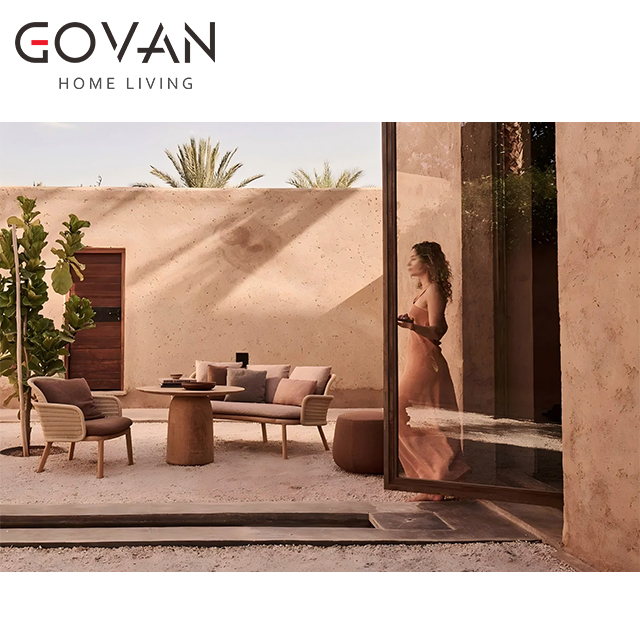 Suro Collection-Sofa-Outdoor Two Seater Sofa