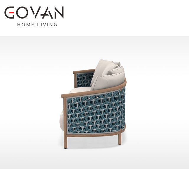 Patio Collection-Sofa-Outdoor Three Seater Sofa