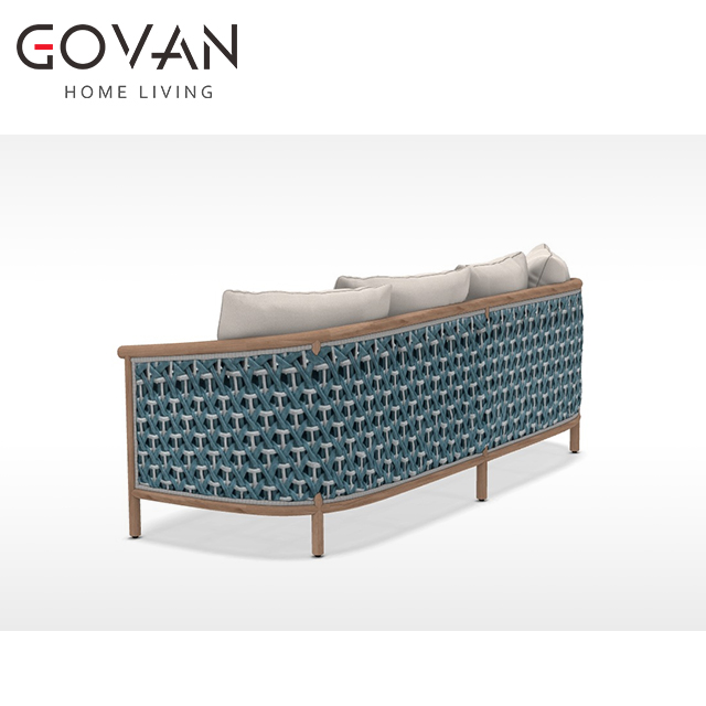 Patio Collection-Sofa-Outdoor Three Seater Sofa