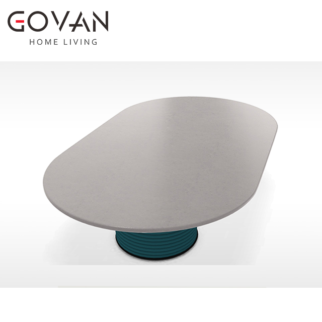 Patio Collection-Coffee Table-Outdoor Oval Coffee Table