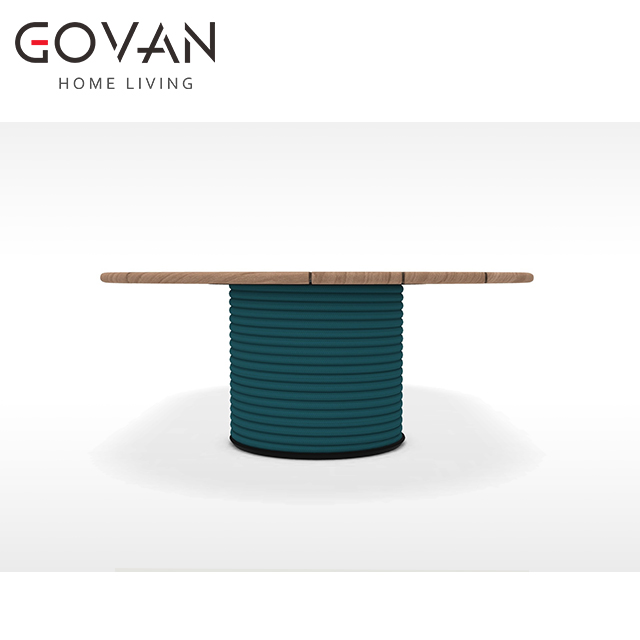 Patio Collection-Coffee Table-Outdoor Oval Side Table