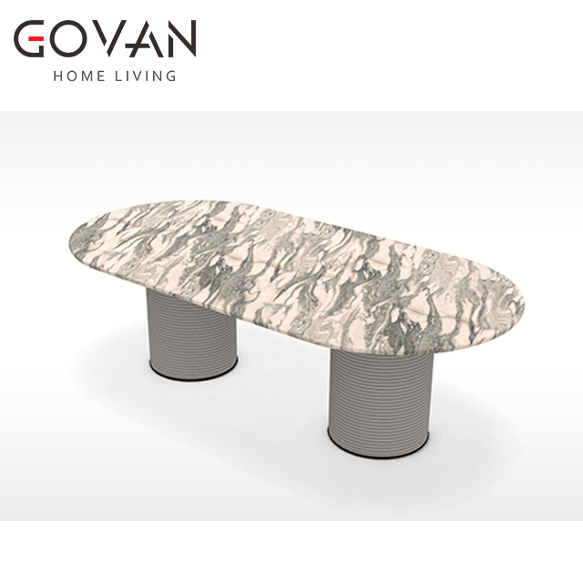 Patio Collection-Dining Table-Outdoor Oval Dining Table
