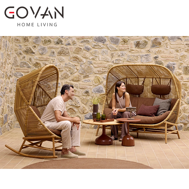 Hive Collection-Sofa-Outdoor Two Seater Sofa