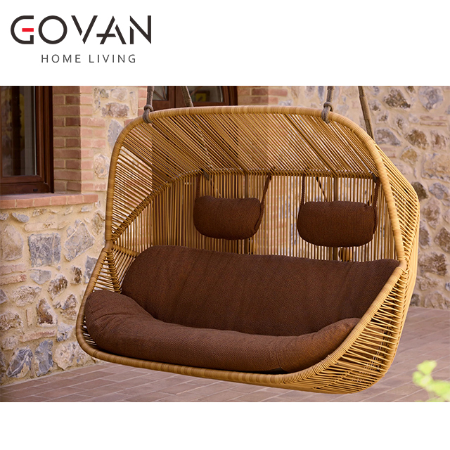 Hive Collection-Sofa-Outdoor Two Seater Hanging Sofa