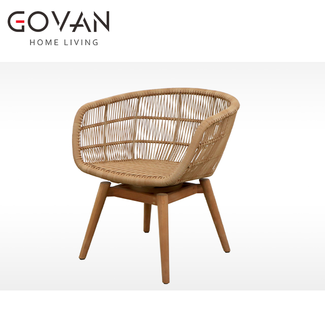 Hive Collection-Chair-Outdoor Swivel Dining Chair