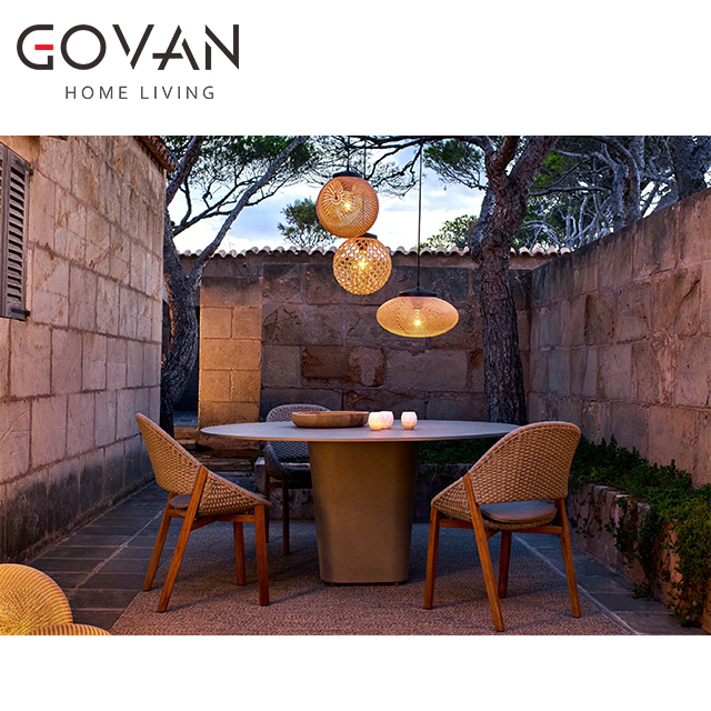 Mot Collection-Lamp-Outdoor PE Pendant Lamp