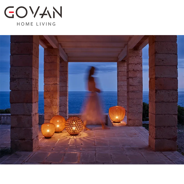 Mot Collection-Lamp-Outdoor PE Floor Lamp