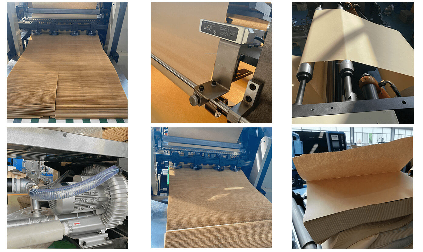 Z fold paper machine