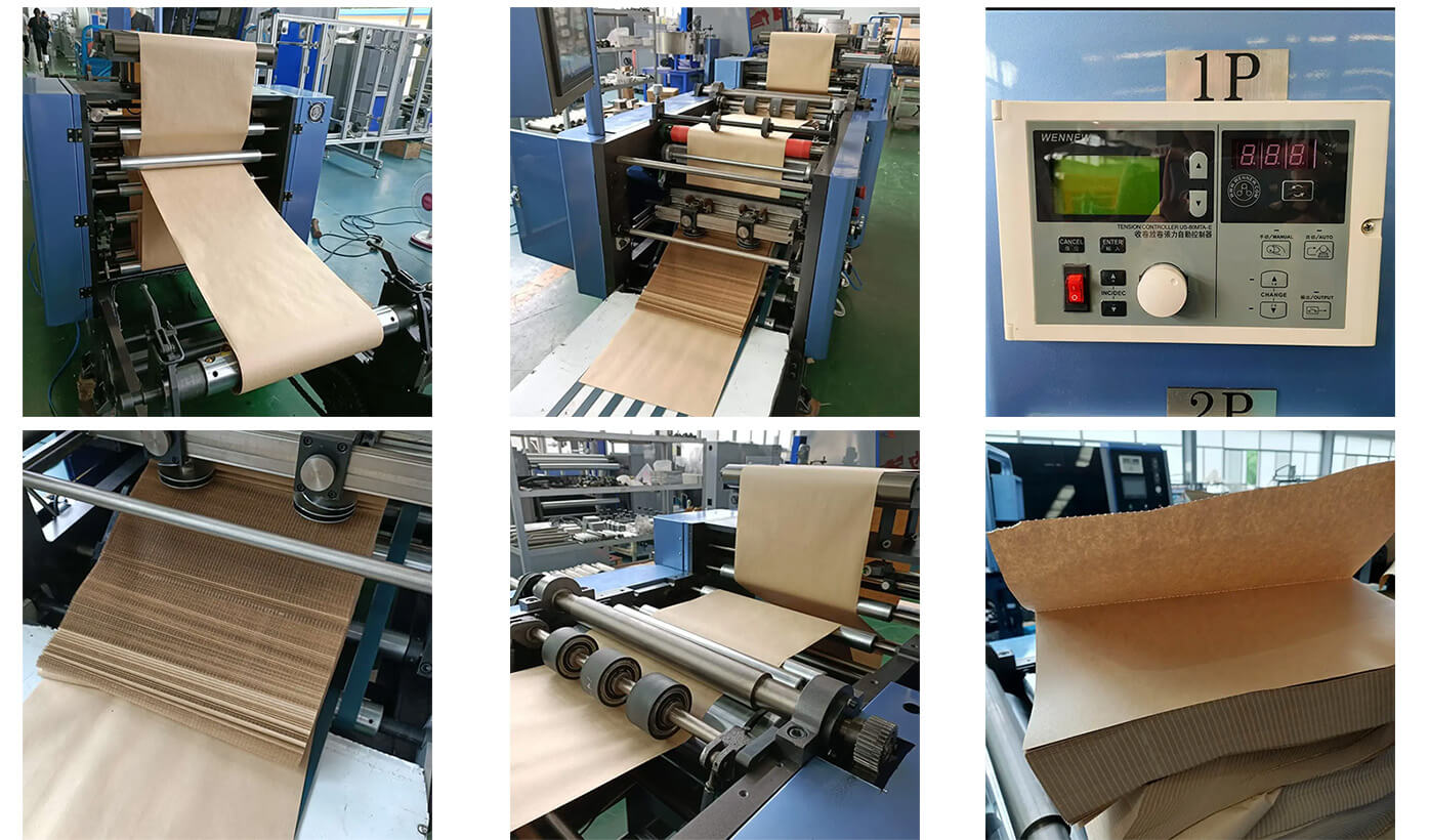 Z fold paper machine