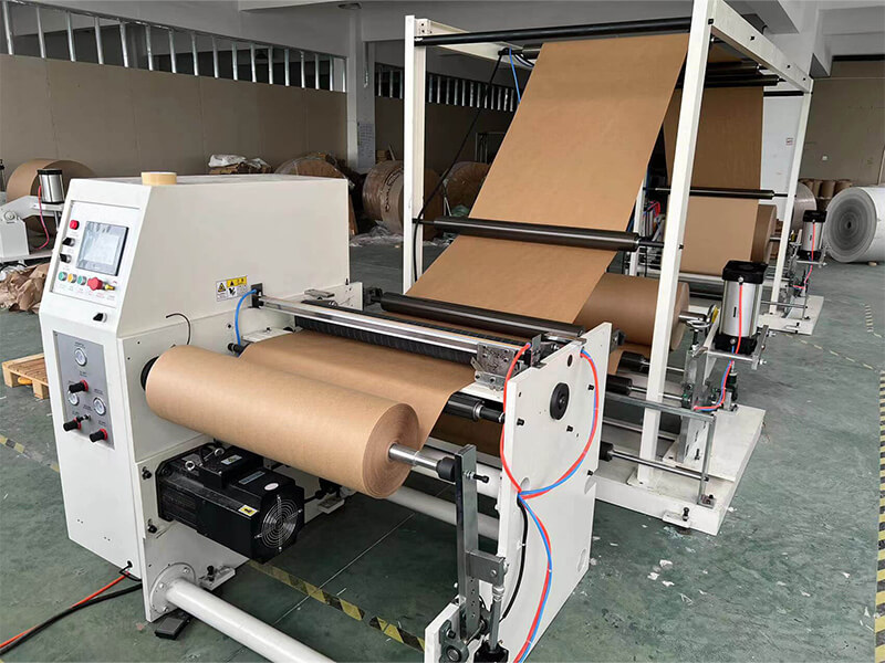 High Speed kraft paper rewinding machine Provide Production Line Automatic Roll Paper Making Machine