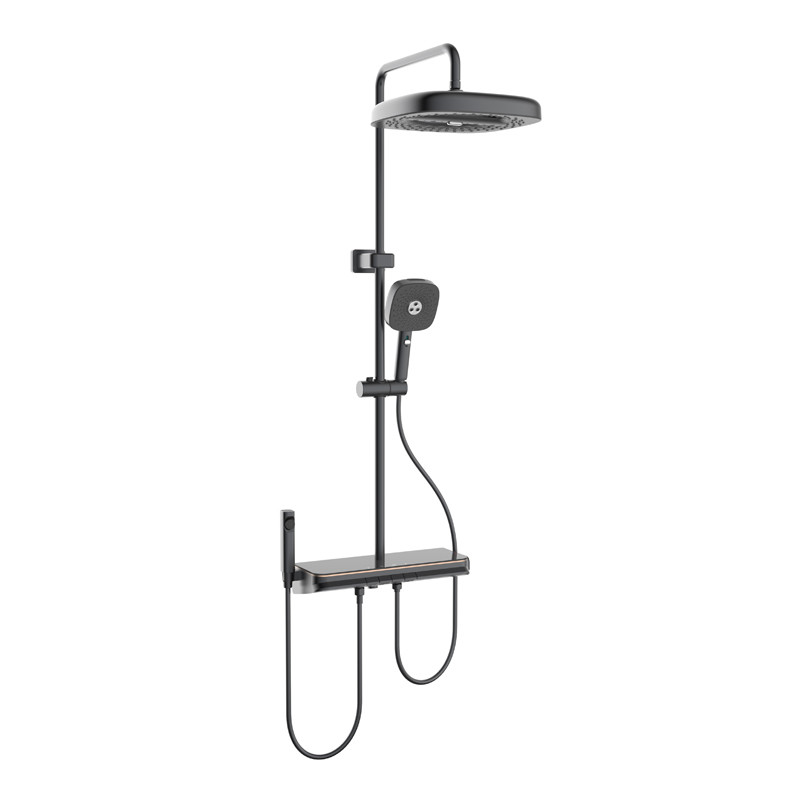 Factory Direct Sale Multifunction Wall-mounted Brass Showerhead