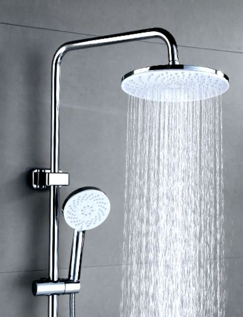 rainfall wall-mounted overhead shower head