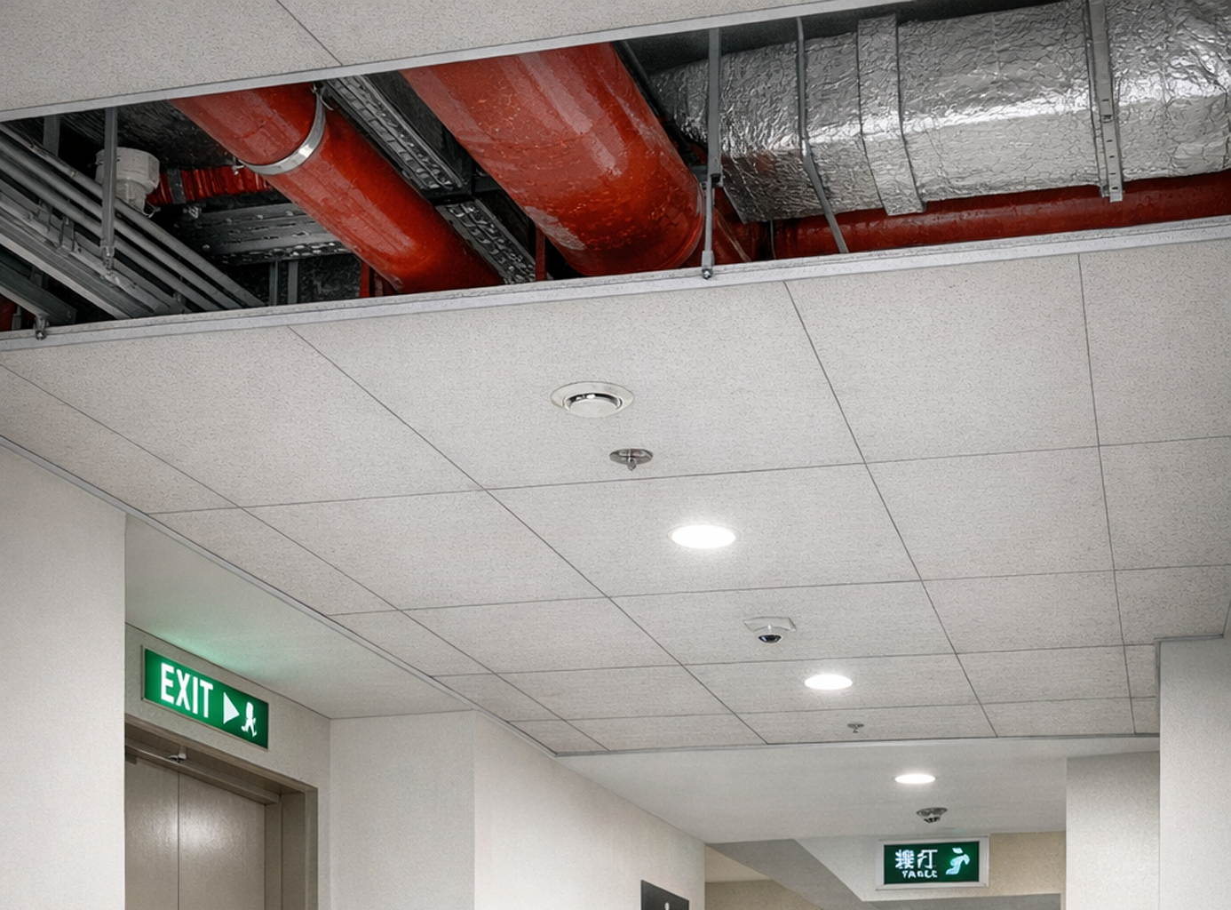 fireproof suspended ceiling
