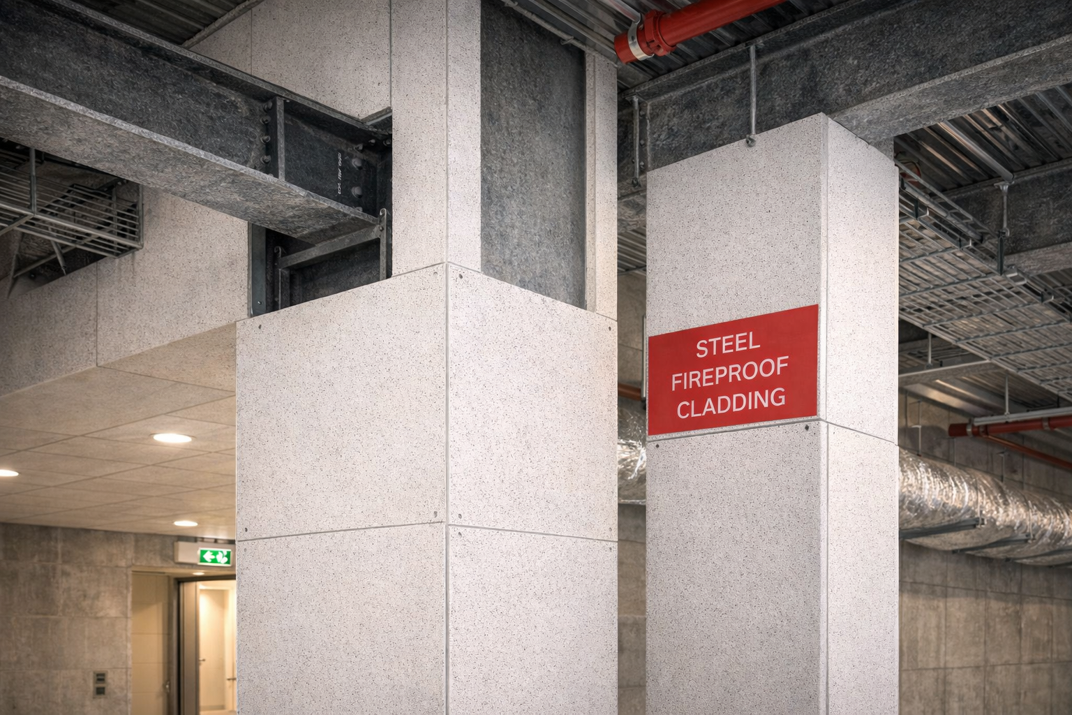 steel structure fireproof cladding