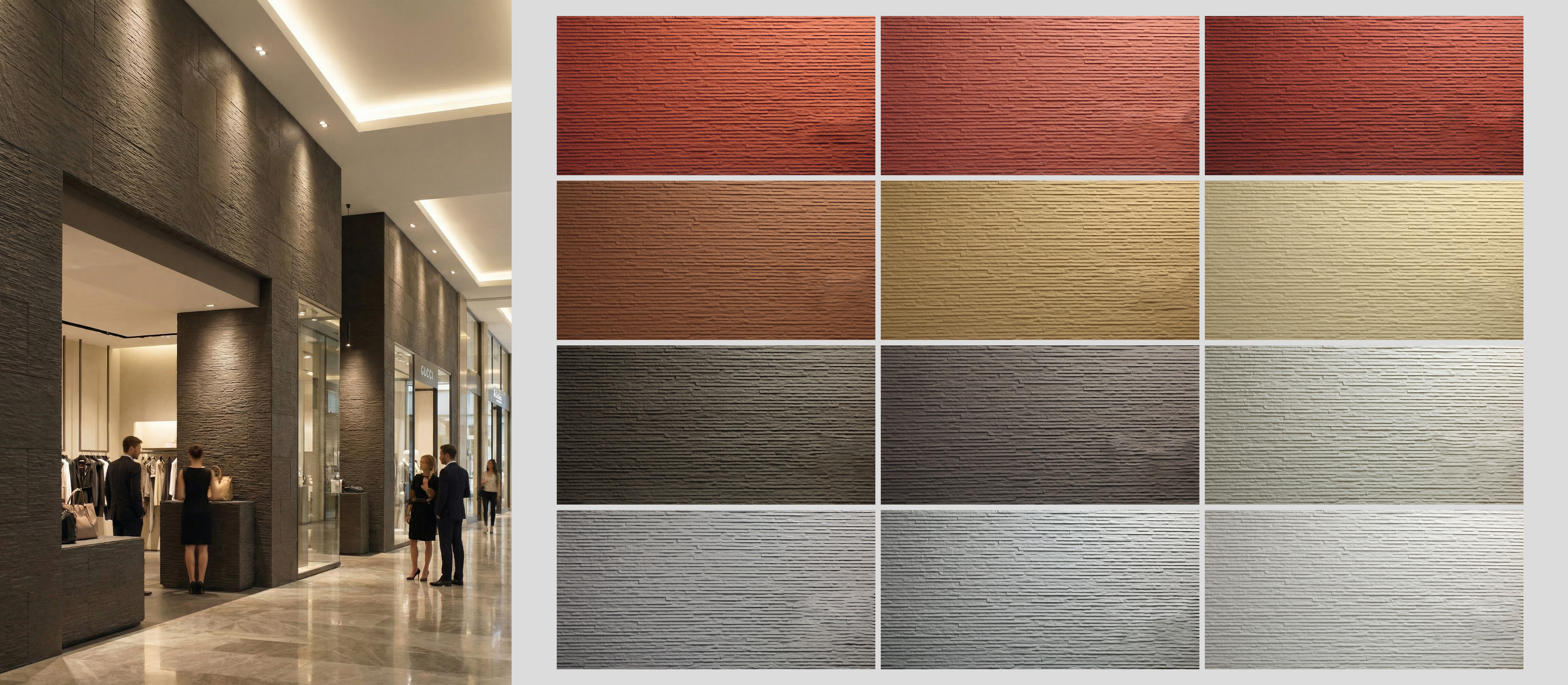 soft stone wall panel