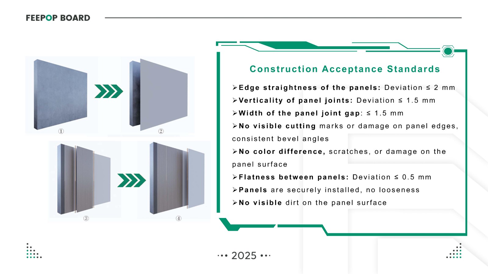 Inorganic decorative board