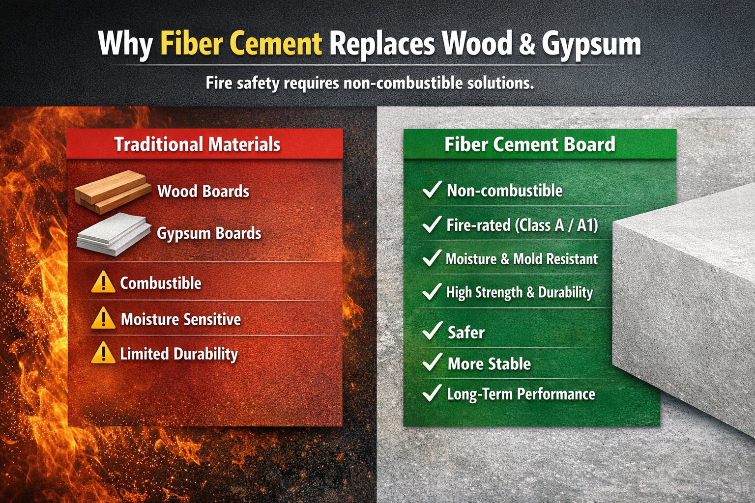 Fire-Resistant Wall Fire-Resistant Wall