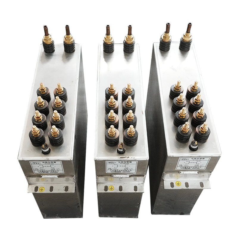High Capacity Resonant Capacitor for Induction Furnace