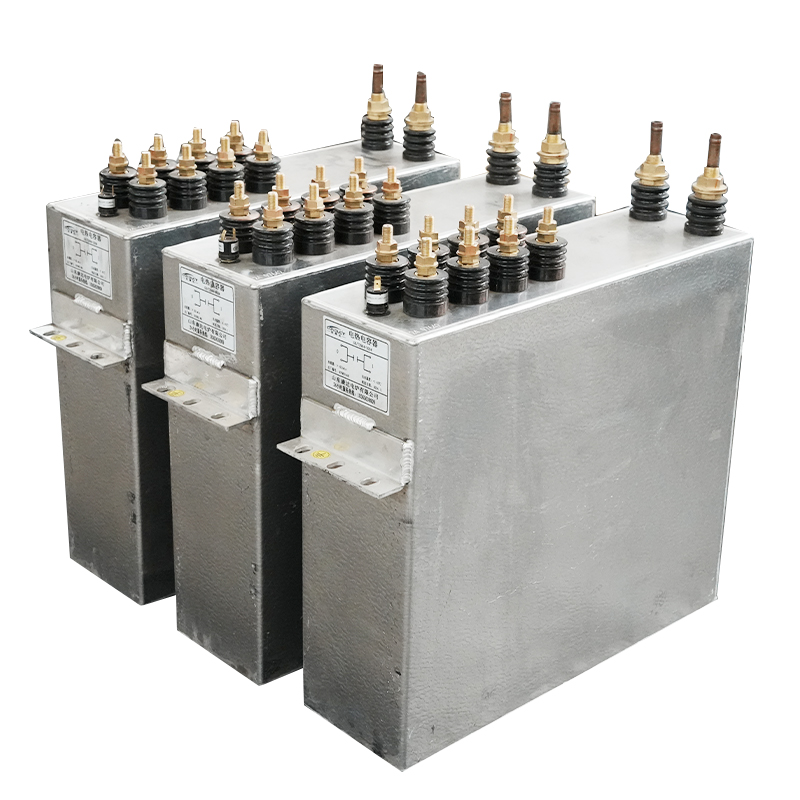 High Capacity Resonant Capacitor for Induction Furnace