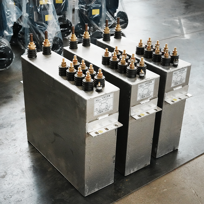 High Capacity Resonant Capacitor for Induction Furnace