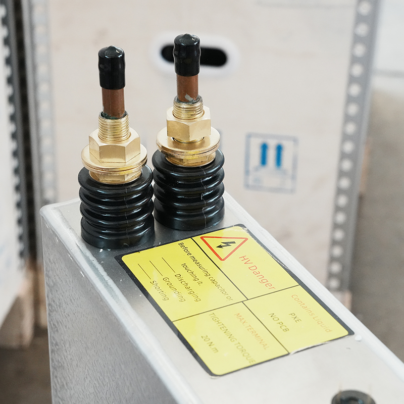 High Capacity Resonant Capacitor for Induction Furnace