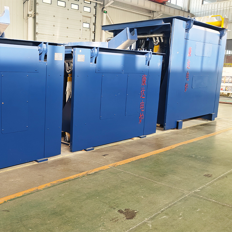 High Efficiency Steel Shell Induction Melting Furnace