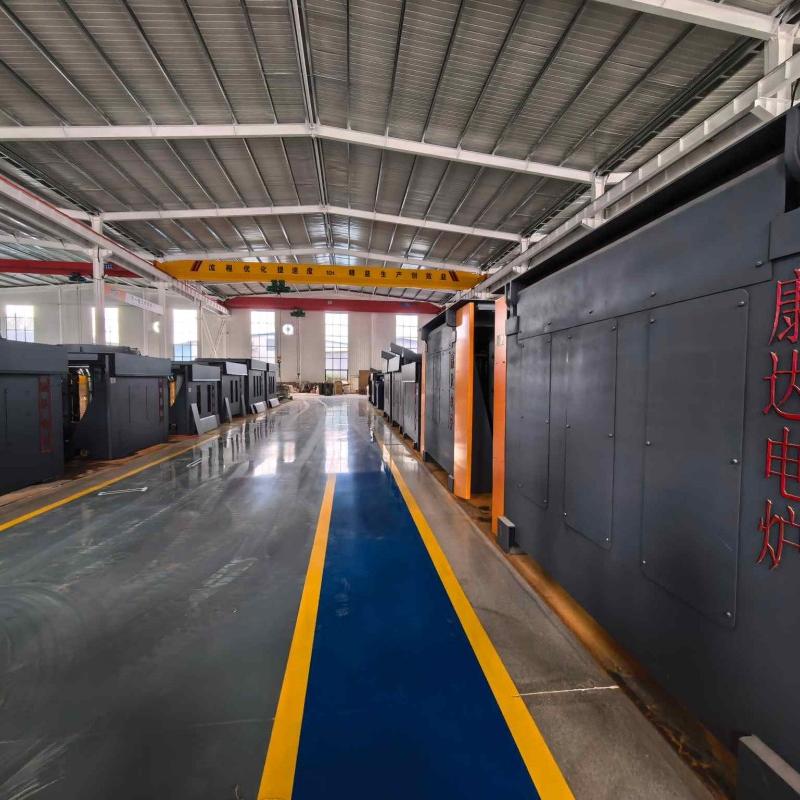 Steel Shell Medium Frequency Induction Furnace