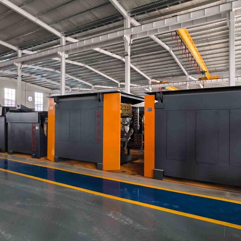 Steel Shell Medium Frequency Induction Furnace