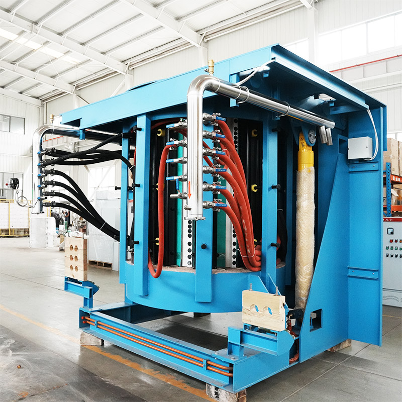 Steel Shell Induction Melting Furnace For Foundry