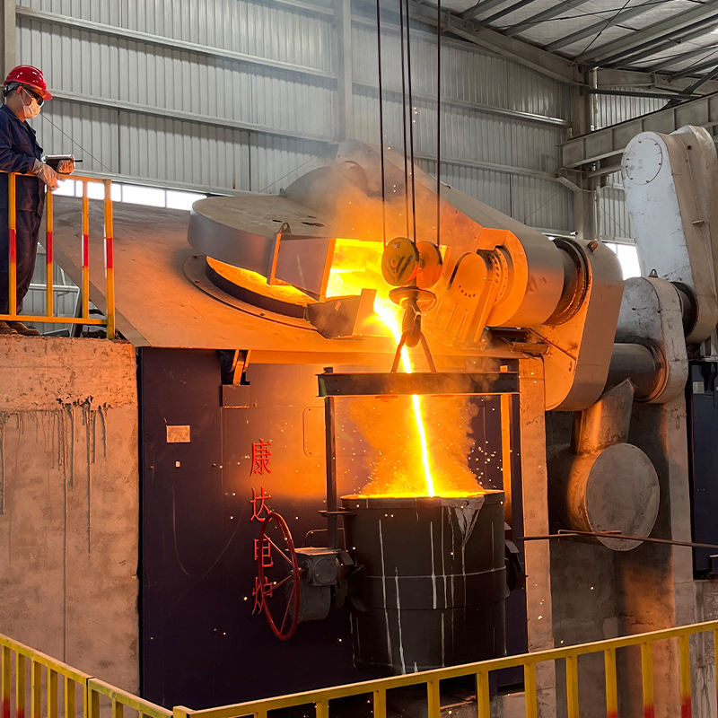 Steel Shell Induction Melting Furnace For Foundry